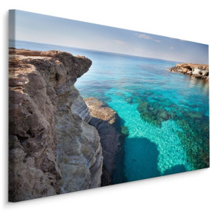 Obraz do Salonu MORZE Klify Woda Niebo Efekt 3D 40cm x 30cm