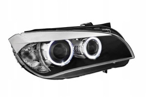 Lampy przednie reflektory BMW X1 E84 RINGI LED BLA