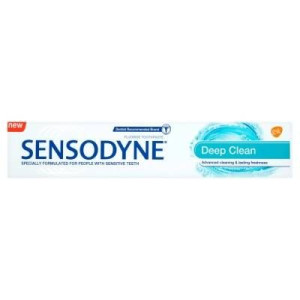 Sensodyne Deep Clean Pasta do zębów z fluorkiem 75ml