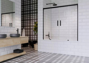 Zabudowa Idea Black PN DWD 170x150,5 RADAWAY