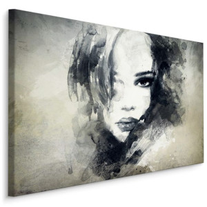 Obraz na Płótnie Canvas PORTRET Kobiety Efekt 3D 40cm x 30cm
