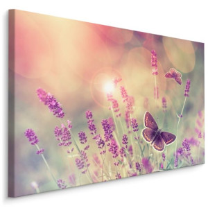 Obraz do Biura Lawenda MOTYLE Przyroda 3D 40cm x 30cm