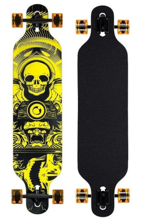 NILS Deskorolka Longboard Homeland Czaszka