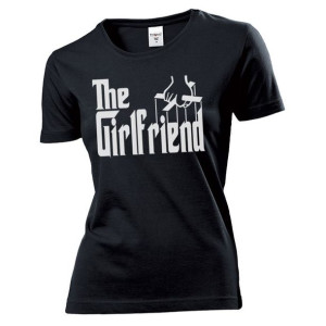 Koszulka damska The Godfather Girlfriend dziewczyna XXL Czarny
