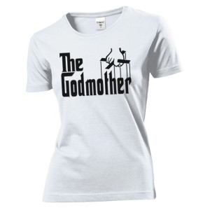 Koszulka damska The Godfather mama chrzestna XXL Biały