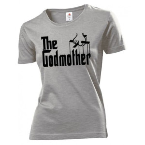 Koszulka damska The Godfather mama chrzestna L Szary