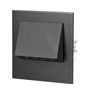 Oprawa LED NAVI 230V AC CZARNA Biała zimna
