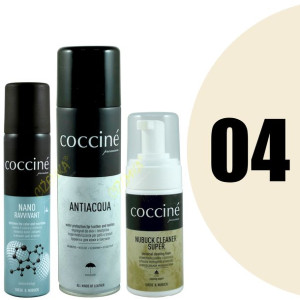 Coccine Zestaw 1 Do Renowacji Zamszu I Nubuku 04 Kość Słoniowa