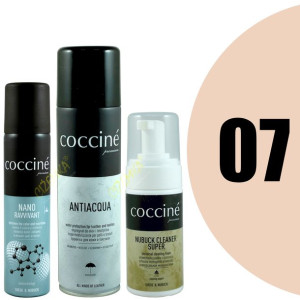 Coccine Zestaw 1 Do Renowacji Zamszu I Nubuku 07 Beżowy