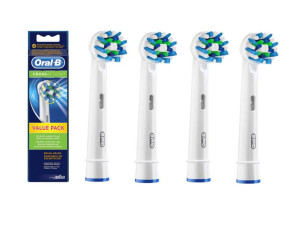 4x 100% Oryginalna Końcówka Oral-b Cross Action