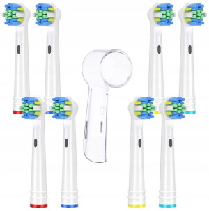 8x Końcówki Do Szczoteczki Oral-b Braun + Osłonka