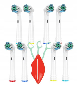 8 Końcówek Do Szczoteczki Oral-b Precision Clean