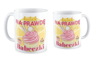 Kubek dla niej Fajna bebeczka