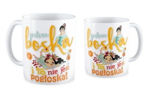 Kubek dla niej Jestem boska to nie pogłoska