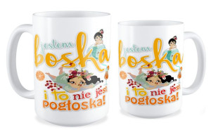 Kubek dla niej Jestem boska to nie pogłoska