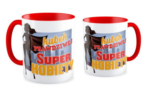 Kubek dla niej Super prawdziwa kobieta