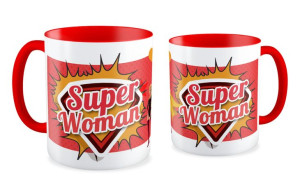Kubek dla niej Super Woman