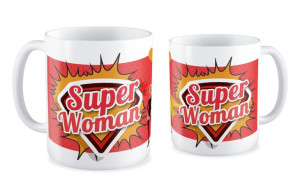 Kubek dla niej Super Woman