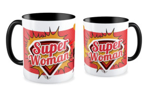 Kubek dla niej Super Woman