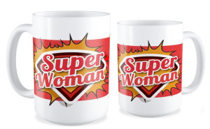 Kubek dla niej Super Woman