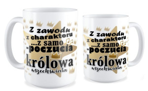 Kubek dla niej Królowa wszechświata
