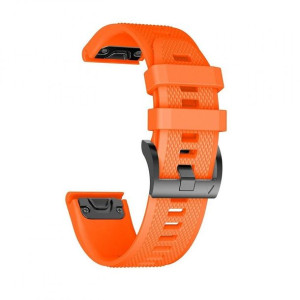 Pasek Smooth do Garmin Fenix 5 / 6 / 6 Pro Orange