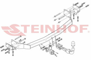 Hak Steinhof Hyundai Santa Fe II 2006-2012