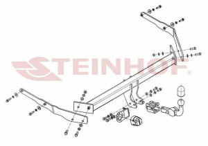 Hak Steinhof Ford Focus III Kombi 2011-2018