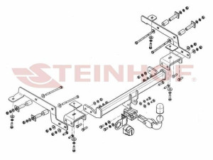 Hak holowniczy Steinhof Nissan NV200 2009-