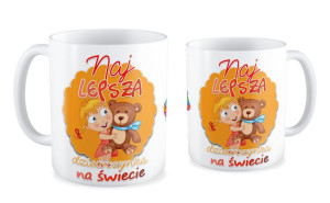 Kubek dla dziewczyny Najlepsza dziewczynka na świecie