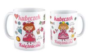 Kubek dla dziewczyny Małej księżniczki