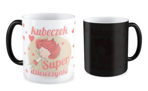 Kubek dla dziewczyny Super dziewczynka