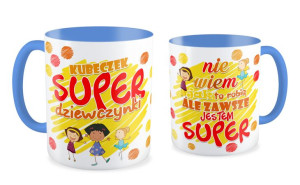 Kubek dla dziewczyny Super dziewczynka