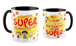 Kubek dla dziewczyny Super dziewczynka