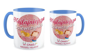 Kubek dla dziewczyny Najfajniejsza dziewczynka w całej klasie