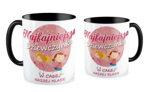 Kubek dla dziewczyny Najfajniejsza dziewczynka w całej klasie