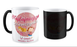 Kubek dla dziewczyny Najfajniejsza dziewczynka w całej klasie