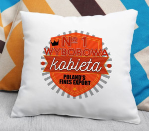 Poduszka Wyborowa kobieta