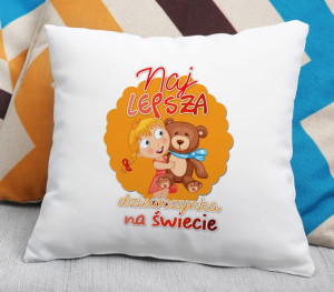 Poduszka Najlepsza dziewczynka na świecie