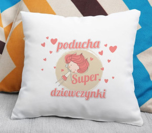 Poduszka Super dziewczynki