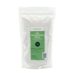 Sól kłodawska biała niejodowana 1kg ZawszeNaturalnie