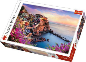 Trefl Puzzle 1500el Widok na miasteczko Manarola