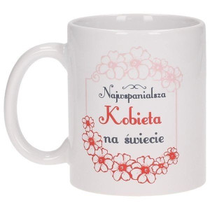 Kubek najwspanialsza kobieta świata
