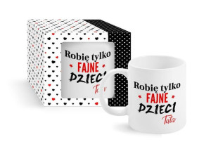 Kubek baryłka 300 ml Fajne dzieci
