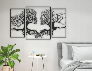 Dekoracja na ścianę PANEL AŻUROWY OBRAZ 3D P1-11065