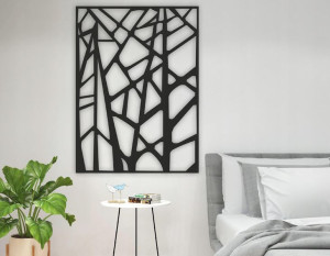 Dekoracja na ścianę PANEL AŻUROWY OBRAZ 3D P39-8060