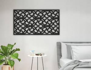 Dekoracja na ścianę PANEL AŻUROWY OBRAZ 3D P43-8045
