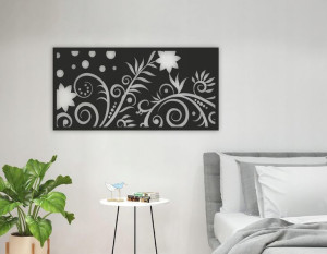 Dekoracja na ścianę PANEL AŻUROWY OBRAZ 3D P19-6030