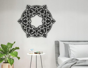 Dekoracja na ścianę PANEL AŻUROWY OBRAZ 3D P59-3540
