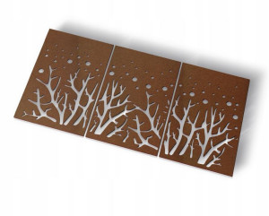 Dekoracja na ścianę PANEL AŻUROWY OBRAZ 3D P3-16080